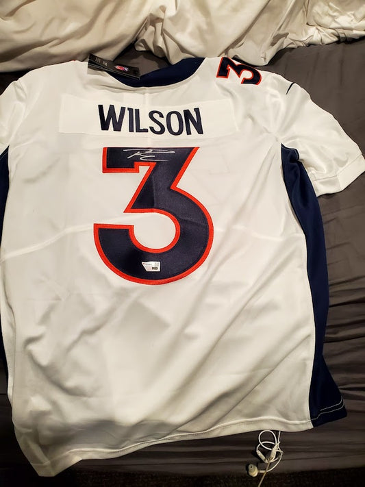Russell Wilson Autographed Authentic Jersey